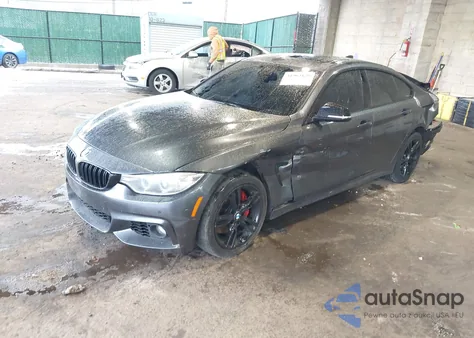 2016 BMW 435I Gran Coupe xDrive из США, поврежденный, VIN WBA4B3C58GG344310